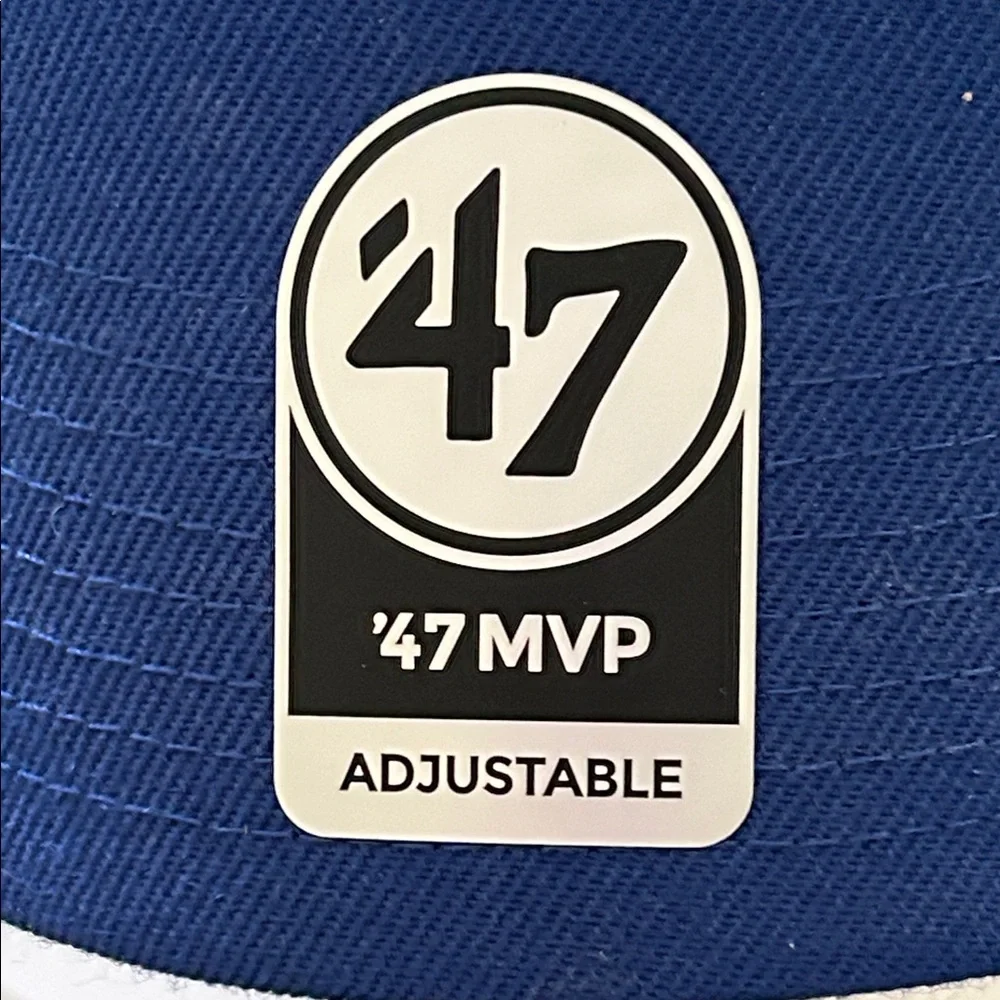 Brooklyn Dodgers 47 Brand Blue Adjustable Baseball Cap - Picture 3 of 11